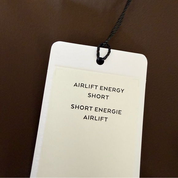 ALO Yoga Airlift Energy Shorts in Espresso - Picture 2 of 5